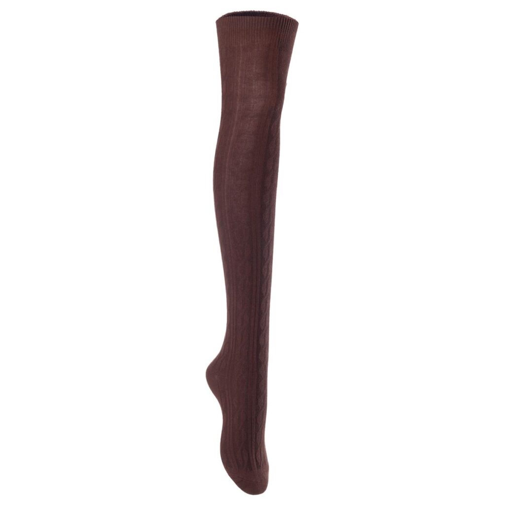 JMYP1024 Women's 3-Pair Cotton Knee-High Socks